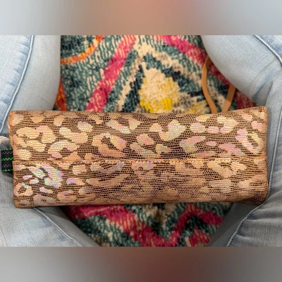 Consuela Iris Leopard Print Clutch in Iridescent - Picture 10 of 15